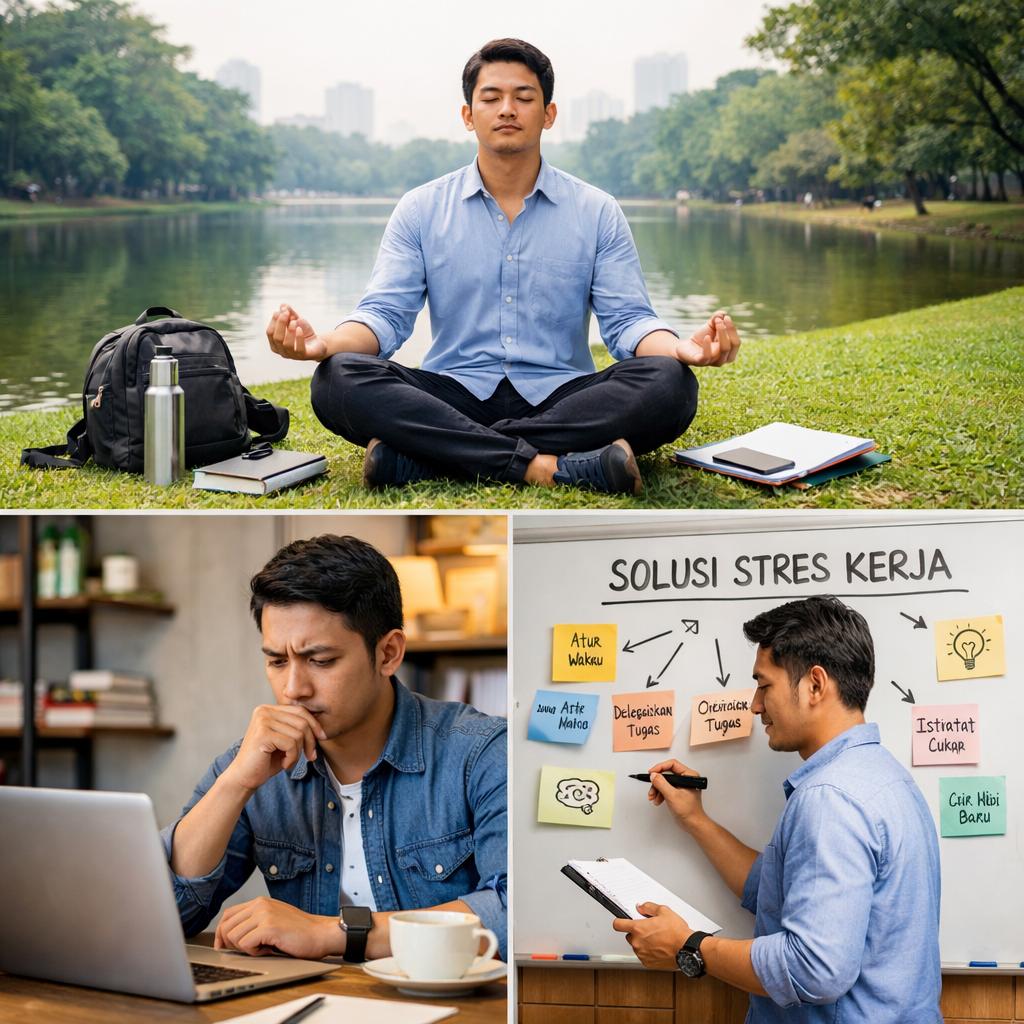 Strategi Mengelola Stres di Tempat Kerja